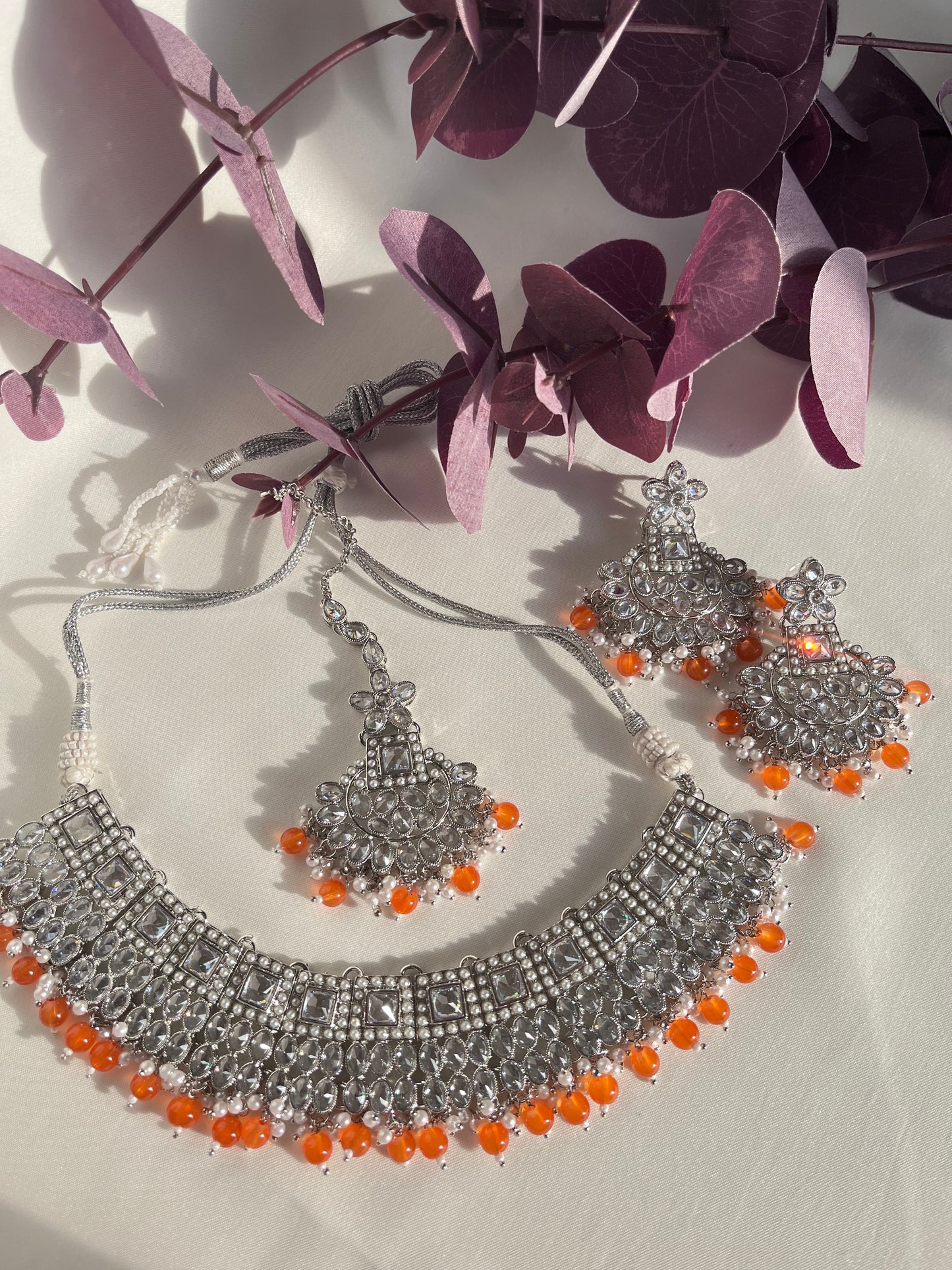 'Noor' Set - Silver