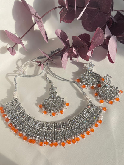 'Noor' Set - Silver