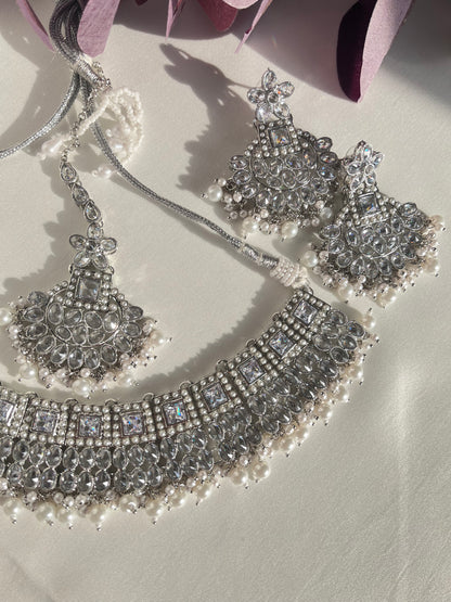 'Noor' Set - Silver