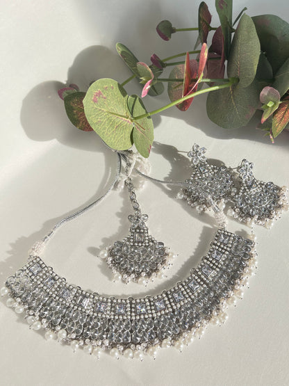 'Noor' Set - Silver