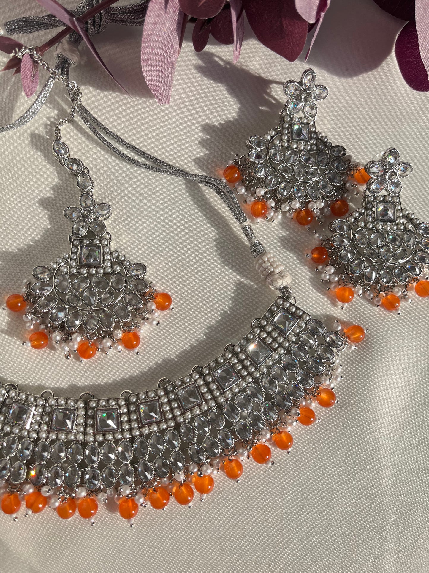 'Noor' Set - Silver