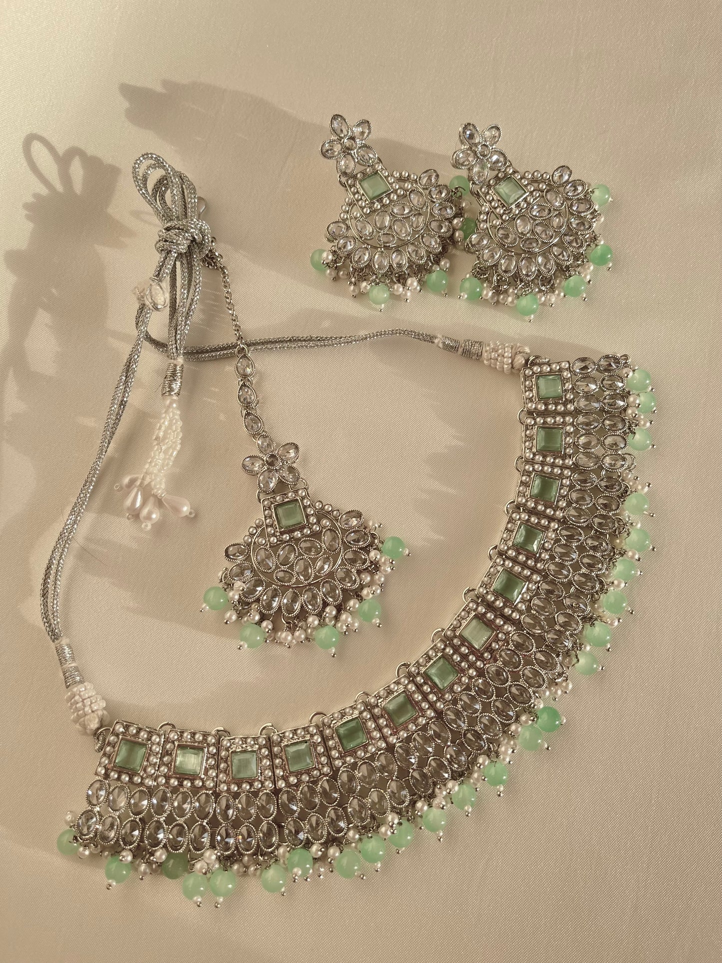 'Noor' Set - Silver